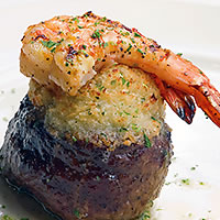 Chef's feature filet (The Chop House and Connors Steak & Seafood)
